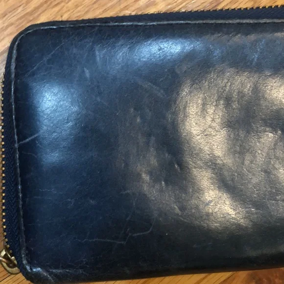 Tory Burch blue Long card wallet with change purse - Picture 8 of 10